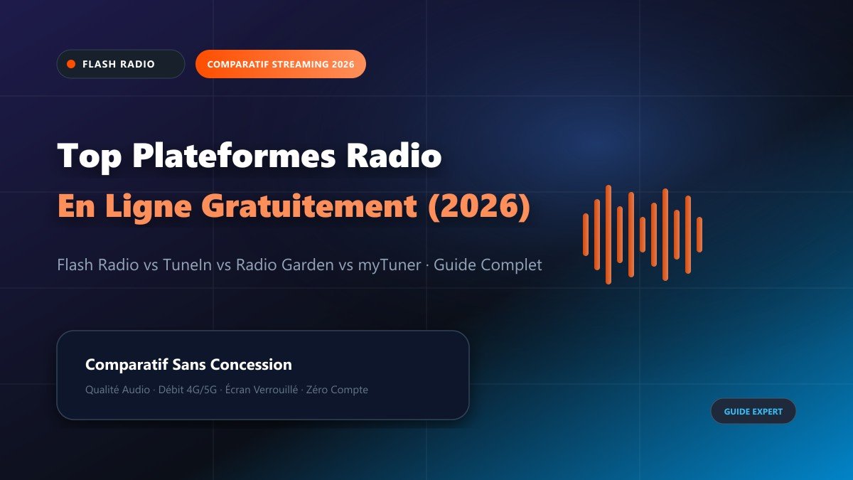 Top des meilleures plateformes pour écouter la radio en ligne gratuitement en 2026